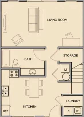 main level floor plan